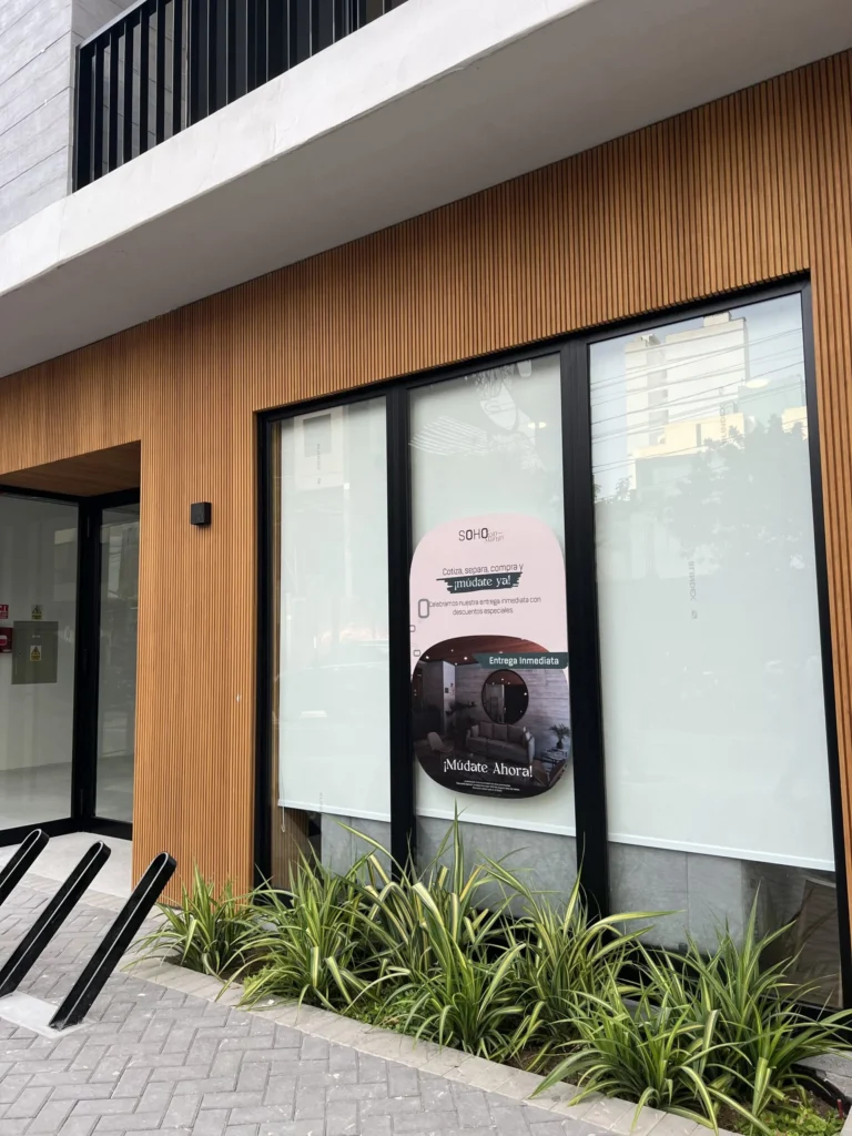 Cortinas para departamentos en estreno en Quito, Ecuador